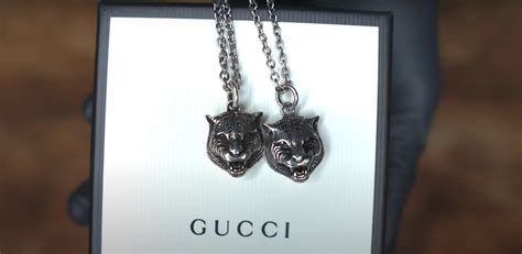 fake gucci charms|genuine Gucci necklace.